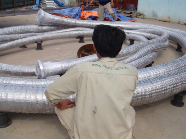 ống nối mềm dùng trong nghành dầu khí